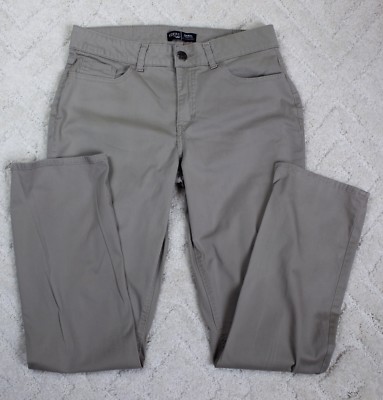 riders by lee mid rise straight leg pants