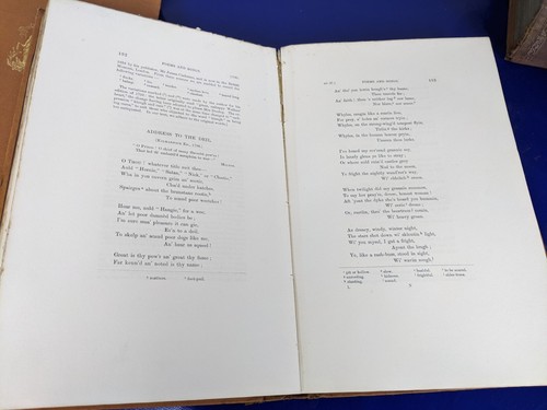 Six Volumes Works Of Robert Burns 1877-1879 Poetry William Paterson - Bild 6 von 12