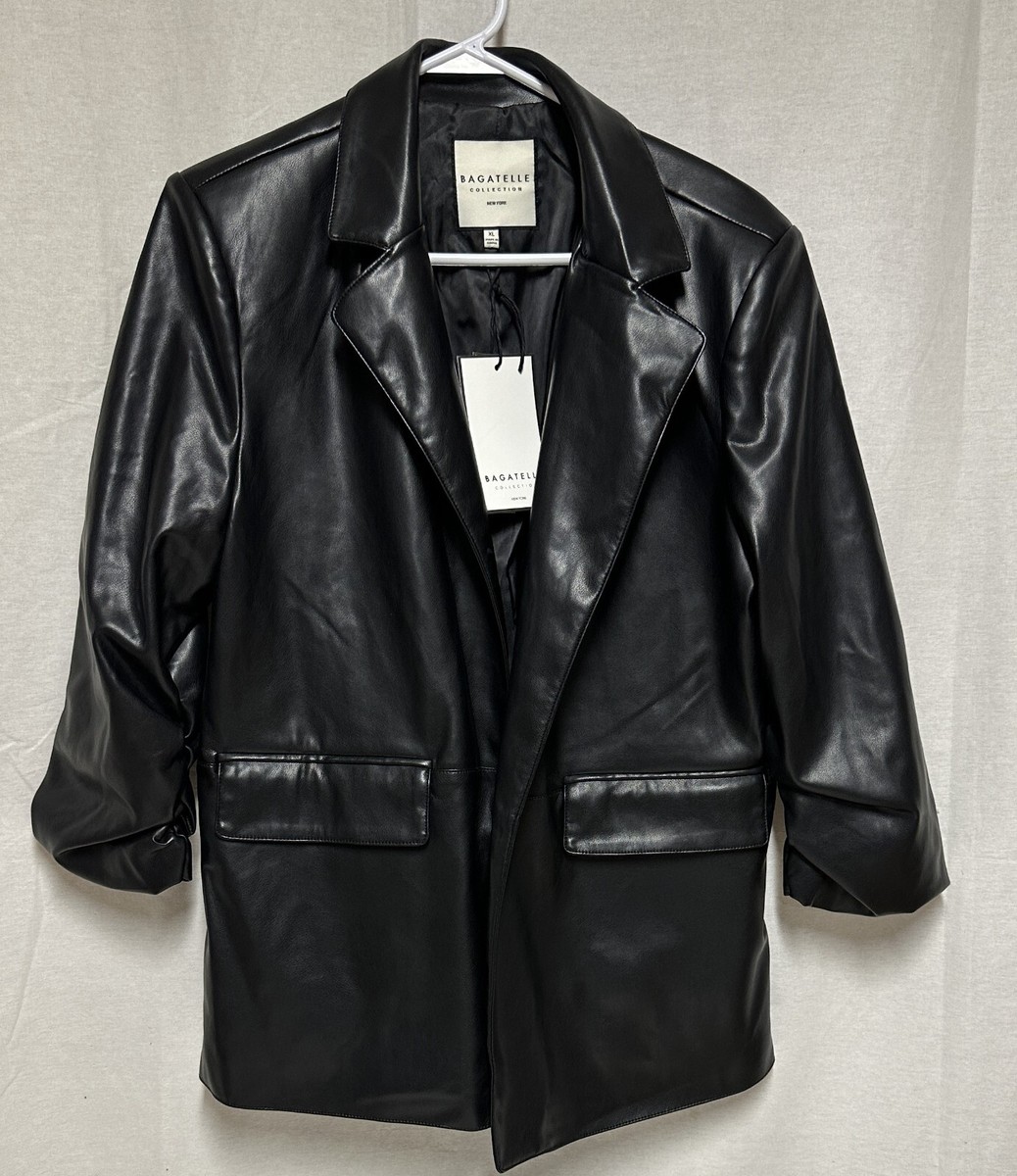 bagatelle black leather jacket
