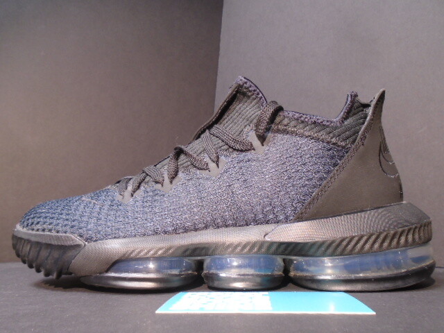 Nike LeBron 16 Low Triple Black 2019 