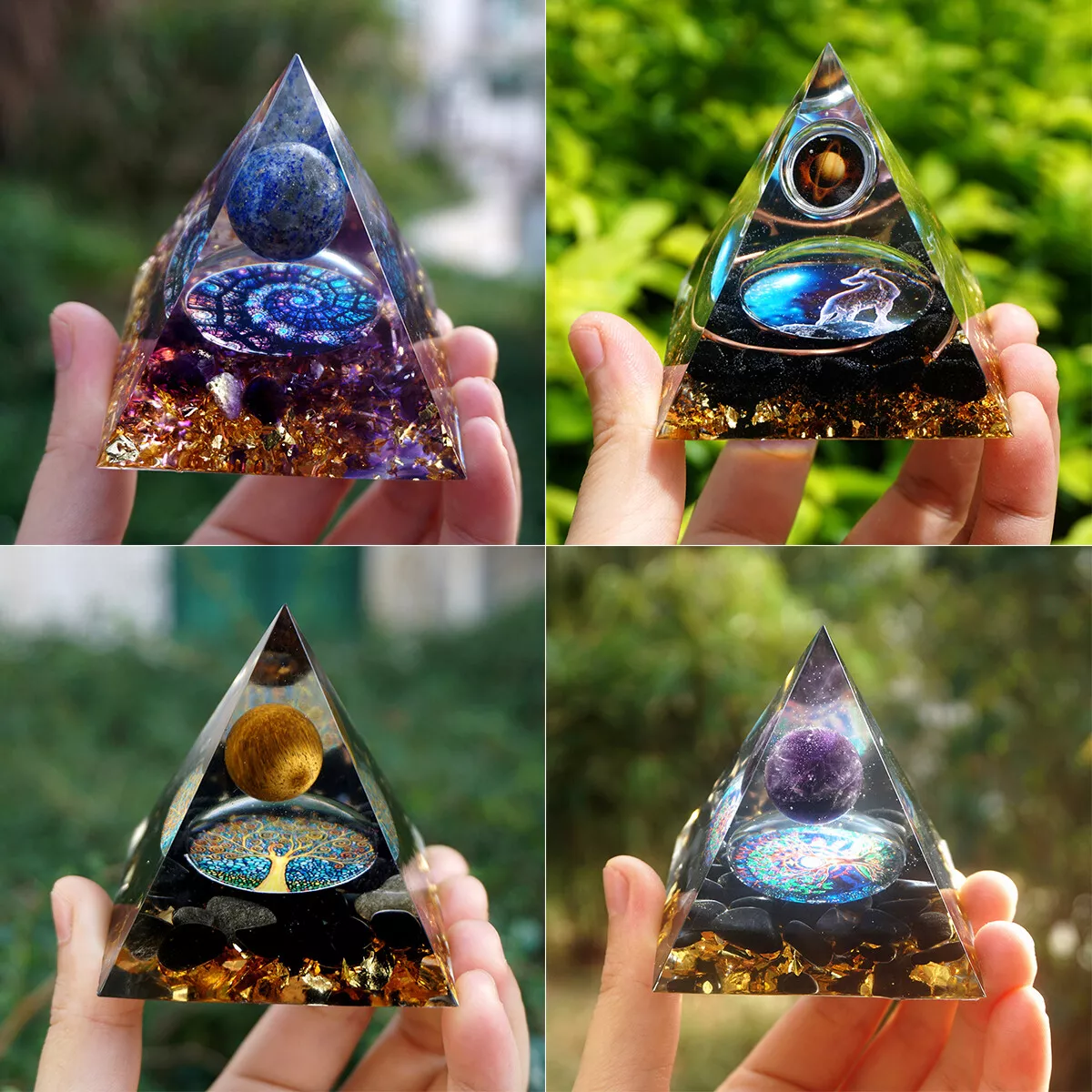 Orgone store pyramid necklace