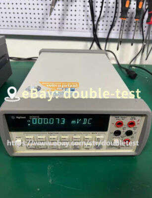 HP / Agilent 34401A Digital Multimeter Used /New key/UPS or FEDEX #dou