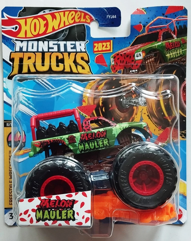 HOT WHEELS MONSTER TRUCKS DIECAST 1:64 GLOW IN THE DARK COLOUR SHIFTERS BIG RIGS - Image 3 of 4