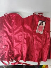 Seven Till Midnight  Corset Bustier Sexy Red  SZ 1X/2X