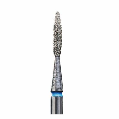 STALEKS PRO Flame drop, Diamond e-file nail drill bit, 1.6mm - Medium grit, Russ