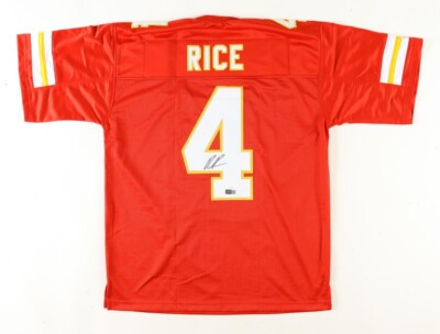 Chiefs Rashee Rice Jersey Kansas City Chiefs - Rashee Rice red autographed signed jersey - JSA ...
