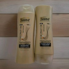 Suave COCONUT OIL Infusion Damage Repair Shampoo Conditioner Set Lot New 12.6