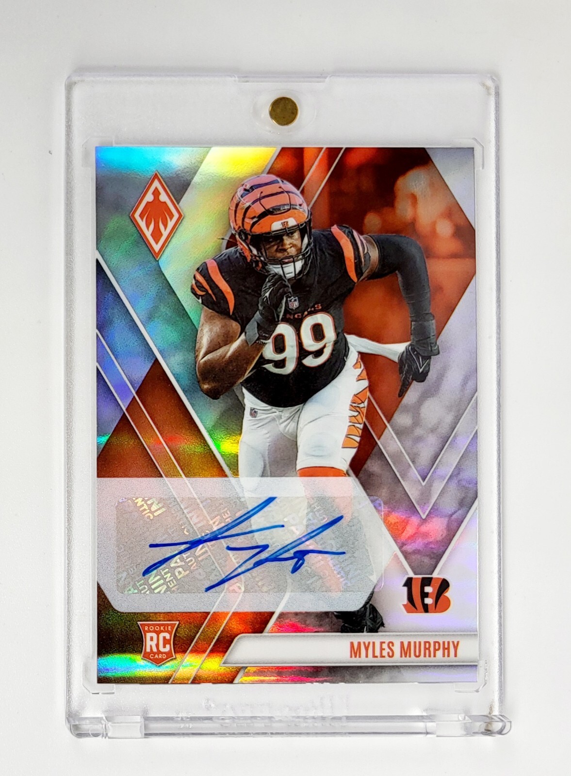 MINT RC AUTO SILVER 2023 Phoenix Myles Murphy RC #153 CINCINNATI Bengals NFL