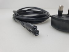 For Samsung QE65QN95AATXXU 65" TV Mains Power Cable AC Power Lead Cord 2m UK