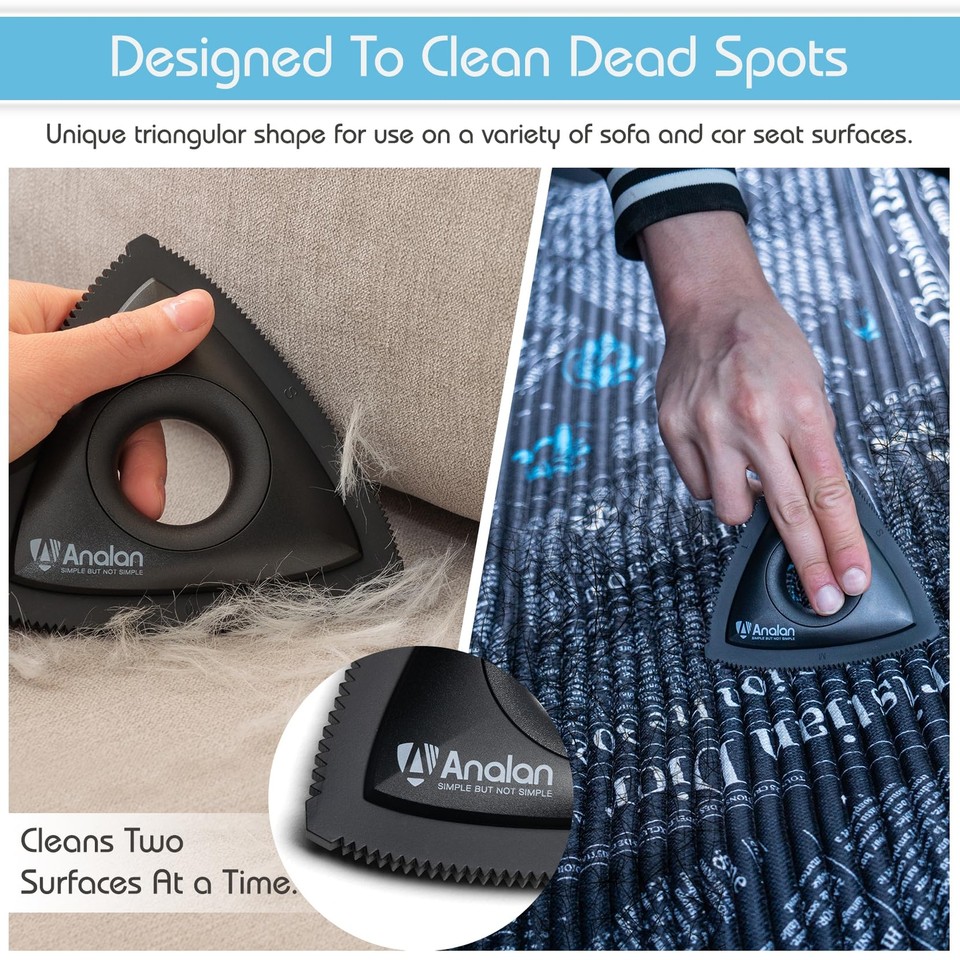 Mini Pet Hair Remover for Car Detailing, Auto Interior, Furniture