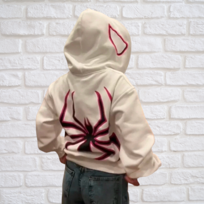 Spider Hoodie Full Zipped | eBay