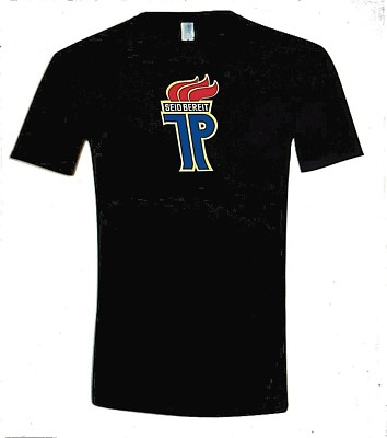 EAST GERMAN (DDR) Junge Pioniere {YOUNG PIONEERS} T-SHIRT- Black, Size Large