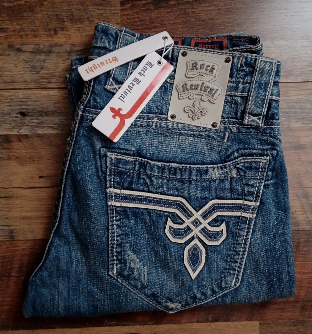 Rock hotsell blue jeans