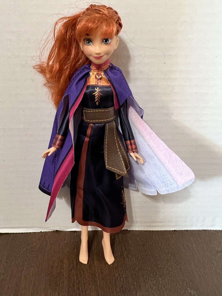 Disney Frozen II Singing Anna Musical Fashion Doll Light-up The