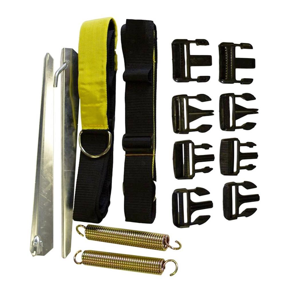 Caravan Awning Tie Down Kit 14 Piece Universal Buckle Storm Strap