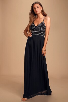 lulus black embroidered dress Brown Floral Embroidered A-Line Rayon Dress – Veldress main image 1