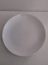 7 3/4" White Plate Set of 4