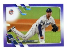 2021 Topps Chrome NPB Nippon Purple Refractor /299 Kona Takahashi #96