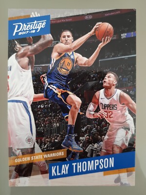 2017-18 Panini Prestige Klay Thompson #143 Golden State Warriors NBA Basketball