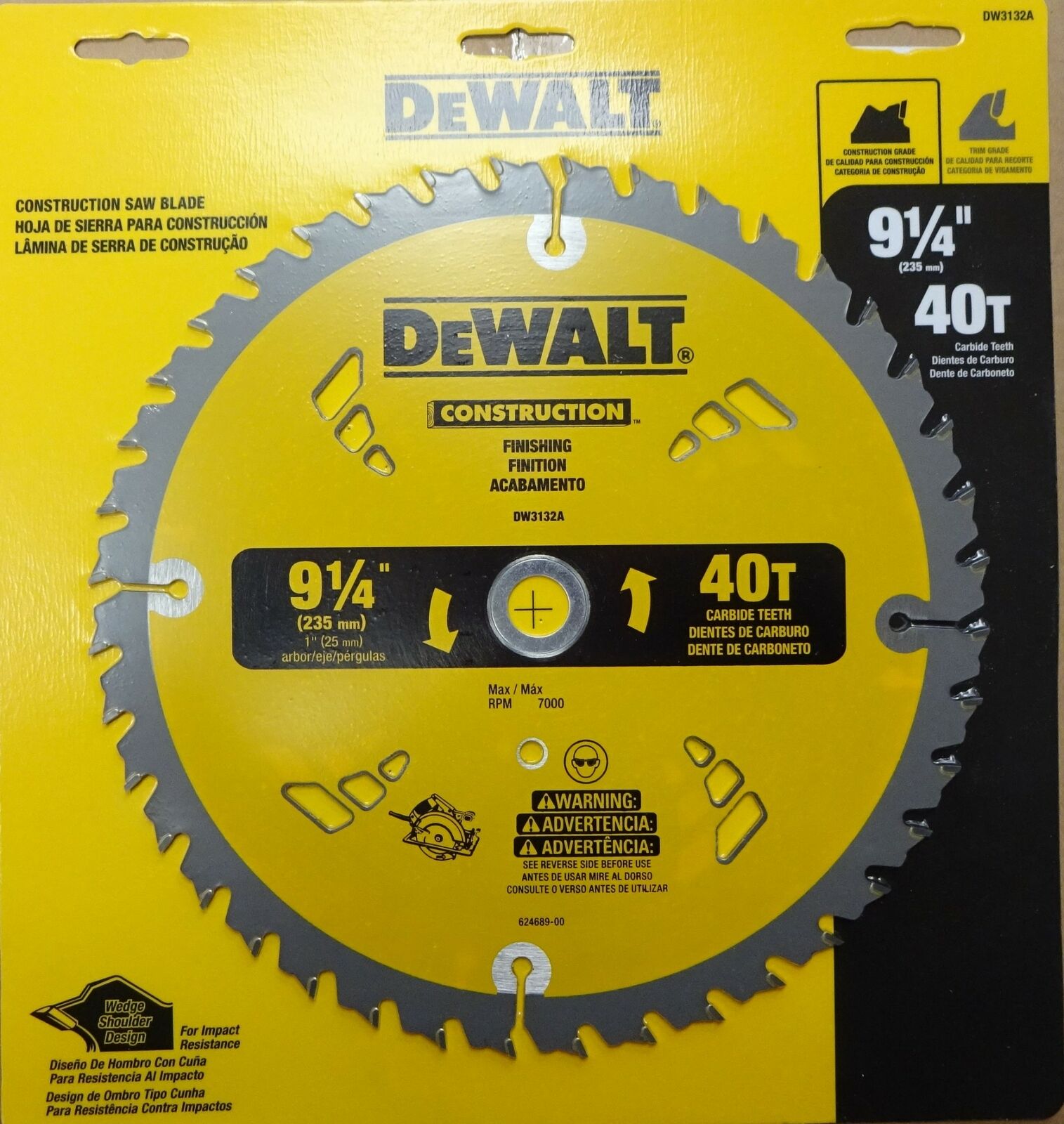 Dewalt DW3132A Construction 9-1/4