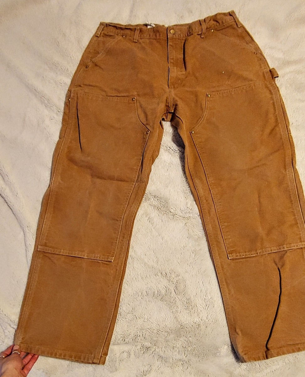 Rare Vintage Carhartt Pant USA Double Knee Heavy Duty 36 X Rare Vintage Carhartt Pant USA Double Knee Heavy Duty 36 X