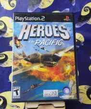 Heroes of the Pacific (Sony PlayStation 2, 2005) CIB, Tested & Working