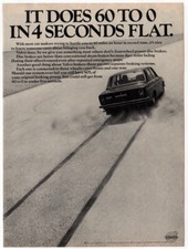 1970 VOLVO Vintage Original Print AD | Break test photo English Canada