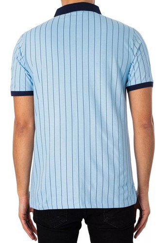 FILA Men's Polo BB1 Classic Vintage Collared Shirt Short Sleeve Stripe Top S-4XL - Picture 21 of 35