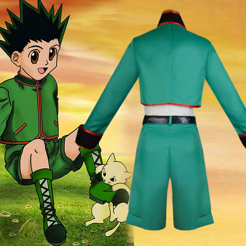 anime Hunter X Hunter Gon Freecss cosplay costumes for party