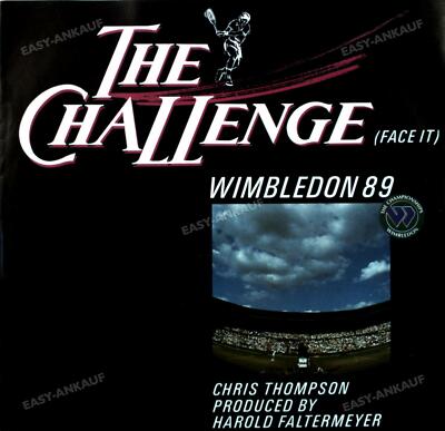 Chris Thompson - The Challenge (Face It) 7in 1989 (VG/VG) .