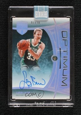 2024-25 Panini Eminence Optimum Diamond 7/10 Larry Bird #ODA-BIR Auto HOF 1o8c