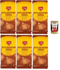 Schär Fette Biscottate ai Cereali, 6x260g, glutenfreier Zwieback+Polpa