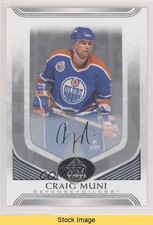 2020 Upper Deck SP Signature Edition Legends Silver Script Craig Muni READ kr0