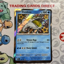 Dondozo 126/091 Shiny Holo Rare S & V Paldean Fates Pokemon Card