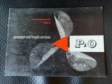 P & O Passenger and Freight Services Commonwealth Lifeline ships 1960s