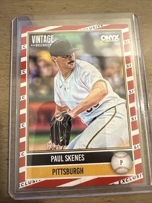 Paul Skenes 29/50 2026 Onyx Vintage Exclusive #OV-PASK Pittsburgh Pirates