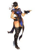 2061 Chun Li Sticker, Made In USA, Laminated, Sexy, Waifu, Busty, Curvy