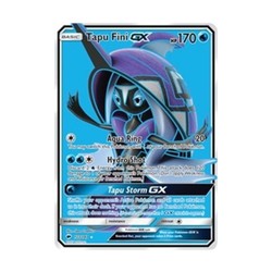 Tapu Fini GX 133/147 Burning Shadows Full Art Ultra Rare