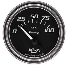 Equus 7234 7000 Series Oil Pressure Gauge