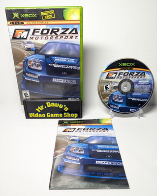 Forza Motorsport Original Xbox Racing Game Complete Tested - FREE SHIPPING!  