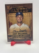2021 Topps Big League - Wanted Cody Bellinger #WT-6