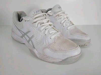 Asics Gel Dedicate 5 Damen Sneaker Schuhe Laufen Tennisschuhe weiß UK 5,5