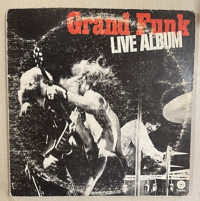 Grand Funk Railroad ~ Live Album (Vintage 1970) 2 LP's, Capitol Record, GUC