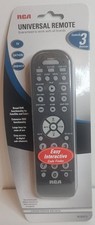 RCA 3-Device Universal Remote Control Model RCR3273R for TV/SAT/CBL/DTC/DVD/VCR