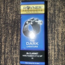 Rovner Dark Bb Clarinet Ligature and Cap