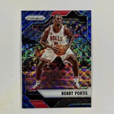 2016-17 Prizm #22 Bobby Portis Blue Wave Prizm 11/99 Bulls