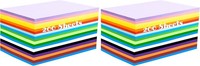Buntes Papier A4 200 Blatt 20 Farben 70 G/M² Zweiseitig Bastelpapier DIY Origami