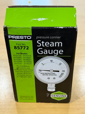 Presto Pressure Cooker Steam Gauge, 85772 new