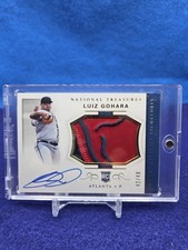 2018 Panini National Treasures - Rookie Materials Signatures Luiz Gohara #49 