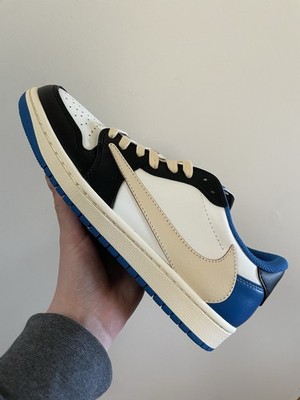 Jordan Air Jordan 1 Low OG Fragment x Travis Scott DM7866-140 Men s Sz 7-13